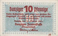 Gallery image for Danzig p35b: 10 Pfennig