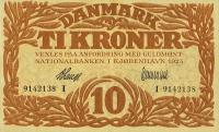 p21p from Denmark: 10 Kroner from 1923