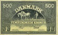 p24c from Denmark: 500 Kroner from 1919