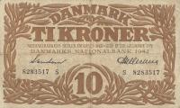 p31l from Denmark: 10 Kroner from 1942