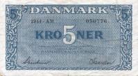 p35a from Denmark: 5 Kroner from 1944