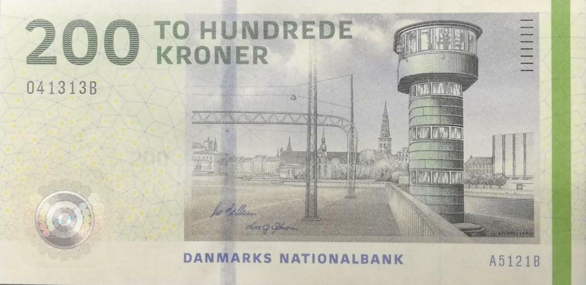 Front of Denmark p67c: 200 Kroner from 2012