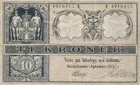 p7k from Denmark: 10 Kroner from 1911