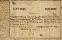 pA48 from Denmark: 1 Rigsbankdaler from 1813