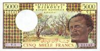 Gallery image for Djibouti p38a: 5000 Francs