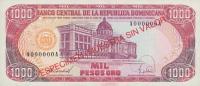 Gallery image for Dominican Republic p130s1: 1000 Pesos Oro