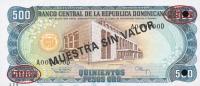 Gallery image for Dominican Republic p137s2: 500 Pesos Oro