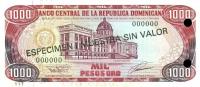 Gallery image for Dominican Republic p145s: 1000 Pesos Oro