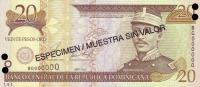 Gallery image for Dominican Republic p166s: 20 Pesos Oro