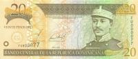 Gallery image for Dominican Republic p169b: 20 Pesos Oro