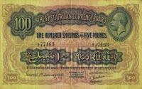 p23 from East Africa: 100 Shillings from 1933