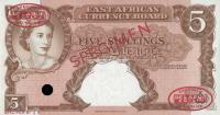 Gallery image for East Africa p37s: 5 Shillings