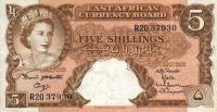 p41a from East Africa: 5 Shillings from 1961