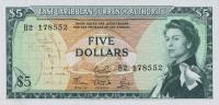 p14d from East Caribbean States: 5 Dollars from 1965