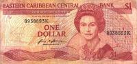 Gallery image for East Caribbean States p21k: 1 Dollar