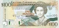 p35g from East Caribbean States: 100 Dollars from 1994