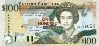 p35k from East Caribbean States: 100 Dollars from 1994