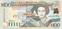 p36u from East Caribbean States: 100 Dollars from 1998