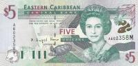p37m from East Caribbean States: 5 Dollars from 2000