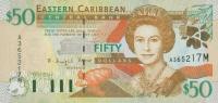 Gallery image for East Caribbean States p40m: 50 Dollars