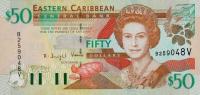 p40v from East Caribbean States: 50 Dollars from 2000