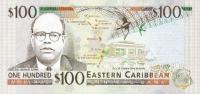 Gallery image for East Caribbean States p41a: 100 Dollars