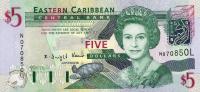 p42l from East Caribbean States: 5 Dollars from 2003