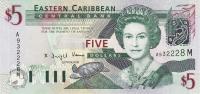 p42m from East Caribbean States: 5 Dollars from 2003