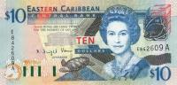 p43a from East Caribbean States: 10 Dollars from 2003