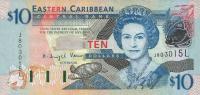 p43l from East Caribbean States: 10 Dollars from 2003