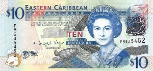 p48 from East Caribbean States: 10 Dollars from 2008