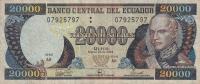 p129f from Ecuador: 20000 Sucres from 1998