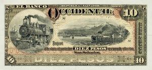 Gallery image for El Salvador pS177p: 10 Pesos