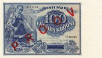 p66s from Estonia: 100 Krooni from 1935
