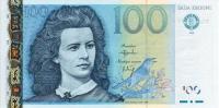 p82a from Estonia: 100 Krooni from 1999