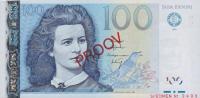 p82s from Estonia: 100 Krooni from 1999