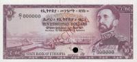 p20ct from Ethiopia: 10 Dollars from 1961