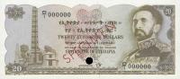 Gallery image for Ethiopia p21ct: 20 Dollars