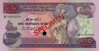 Gallery image for Ethiopia p34s: 100 Birr
