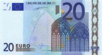 p3x from European Union: 20 Euro from 2002