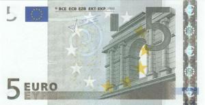 p8n from European Union: 5 Euro from 2002