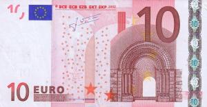p9p from European Union: 10 Euro from 2002