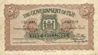 p25c from Fiji: 5 Shillings from 1920