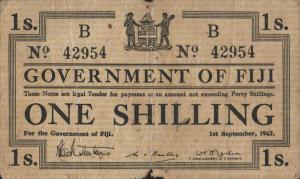 p48b from Fiji: 1 Shilling from 1942