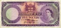 p54f from Fiji: 5 Pounds from 1967