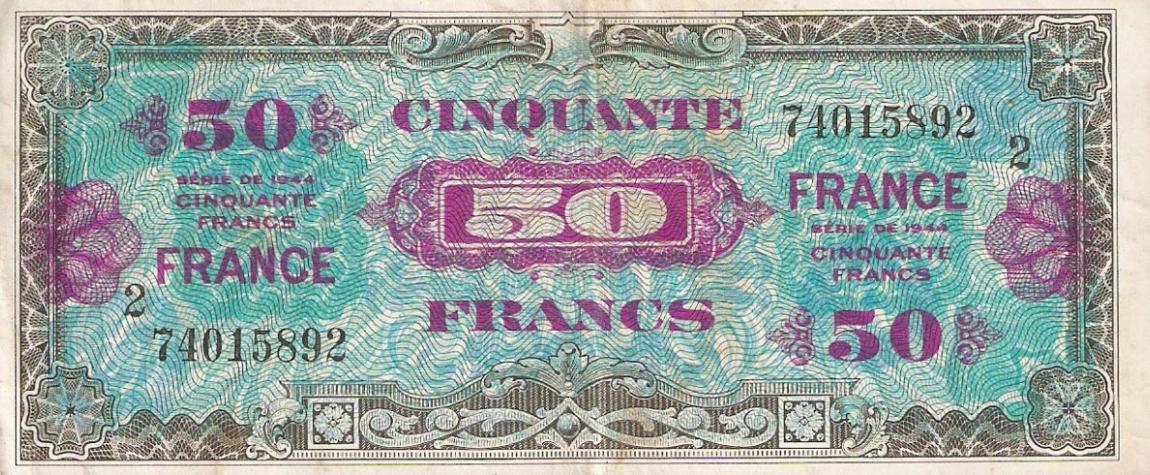Front of France p112b: 1000 Francs from 1942