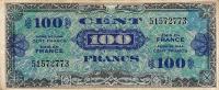 p118a from France: 100 Francs from 1944