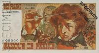 Gallery image for France p150s: 10 Francs