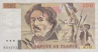Gallery image for France p154d: 100 Francs
