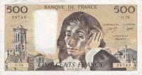 Gallery image for France p156d: 500 Francs
